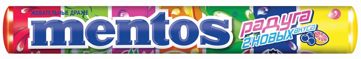 Mentos Радуга драже, 37 г — купить в интернет-магазине OZON с быстрой ...