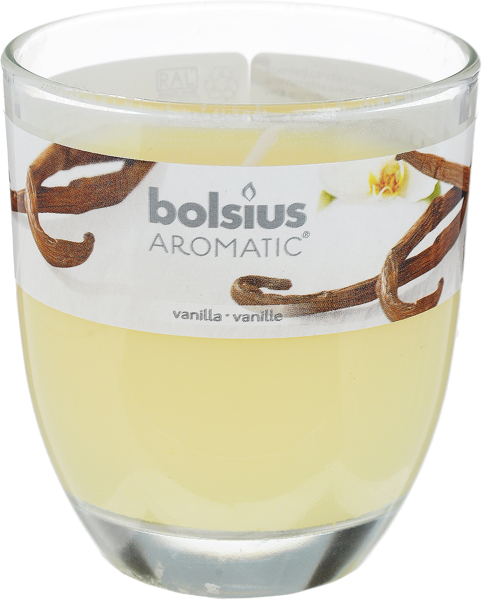 фото Свеча ароматическая Bolsius "Ваниль", 7 х 7 х 8 см