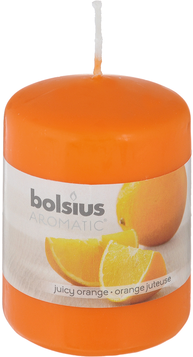 Свеча ароматическая Bolsius "Апельсин", 6 х 6 х 7,3 см