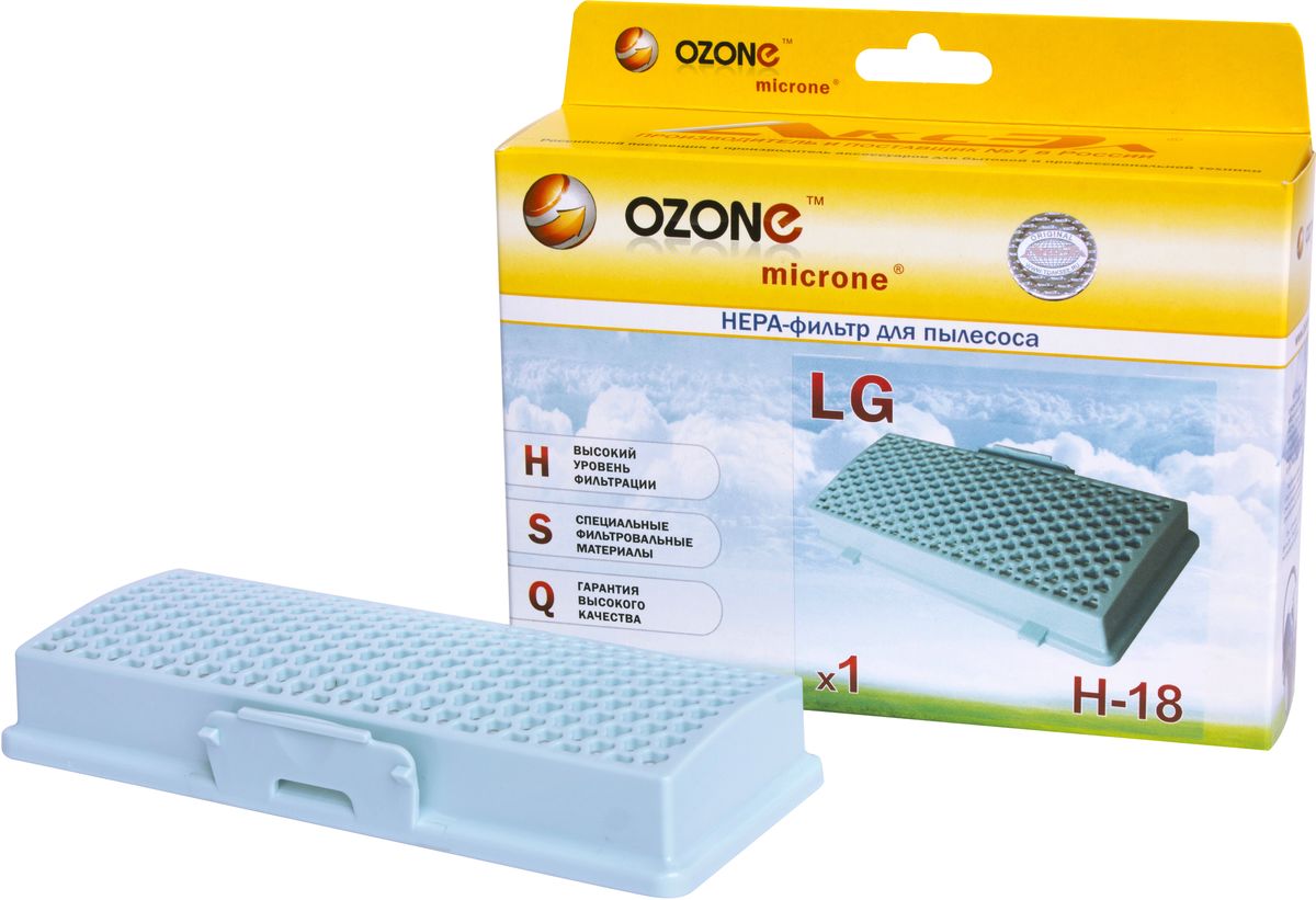 фото Ozone H-18 НЕРА фильтр для пылесоса LG