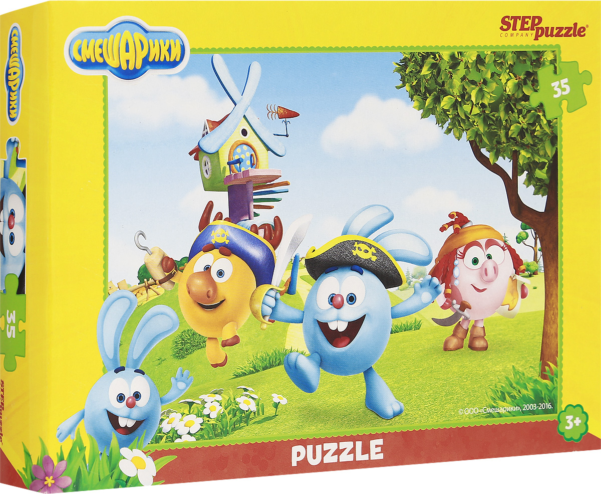 Step Puzzle Пазл для малышей Смешарики 91146 — купить в интернет ...