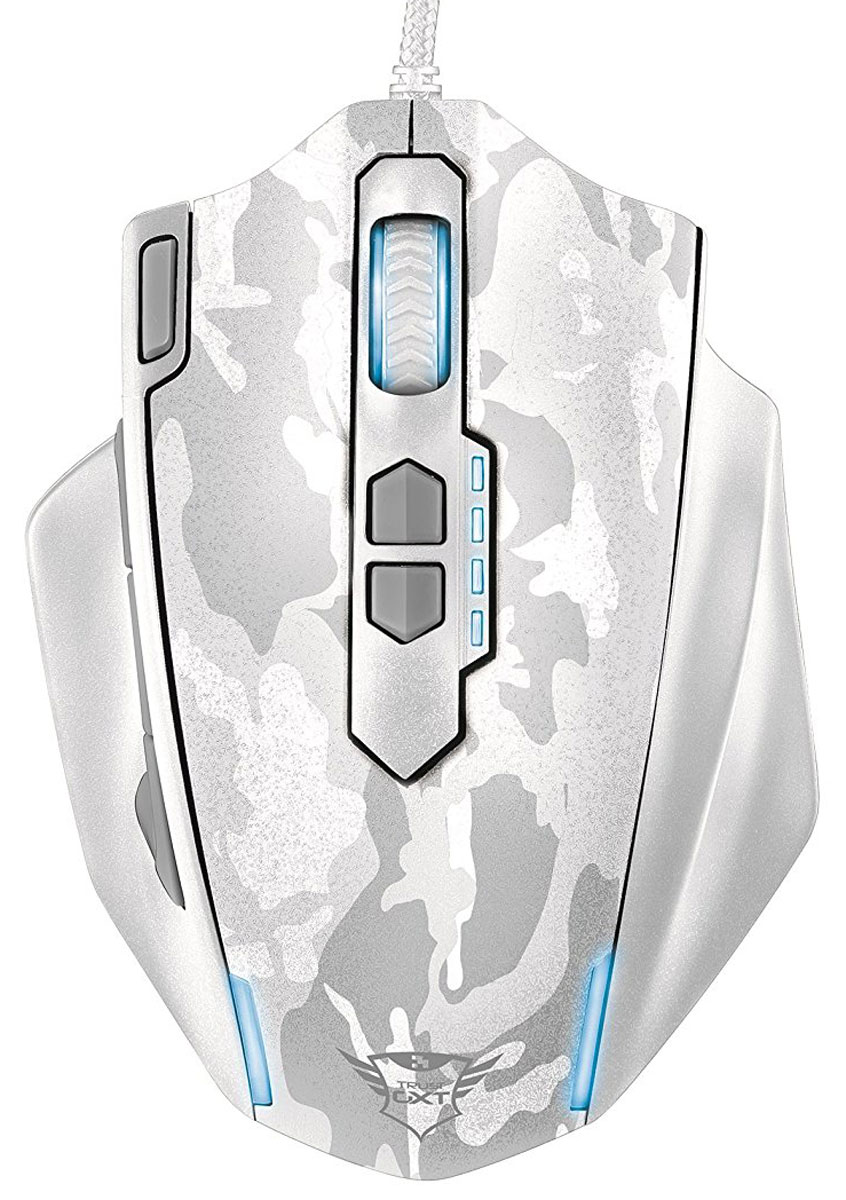 фото Trust GXT 155, White игровая мышь