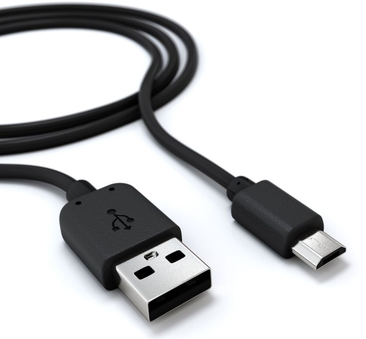 фото Red Line кабель USB-microUSB, Black (2 м)