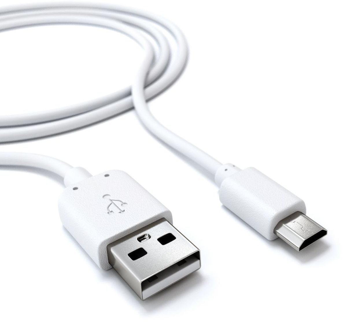 фото Red Line кабель USB-microUSB, White (2 м)