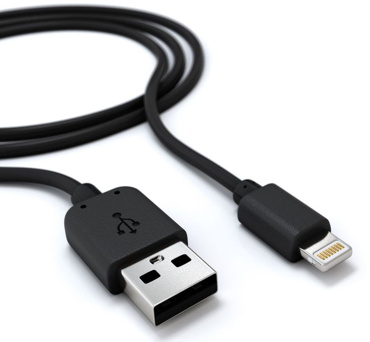 фото Red Line кабель USB-8-pin для Apple, Black (2 м)