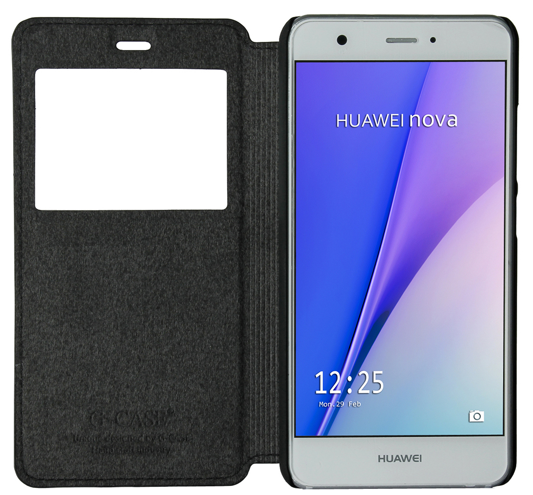 фото Чехол G-Case Slim Premium для Huawei Nova черный