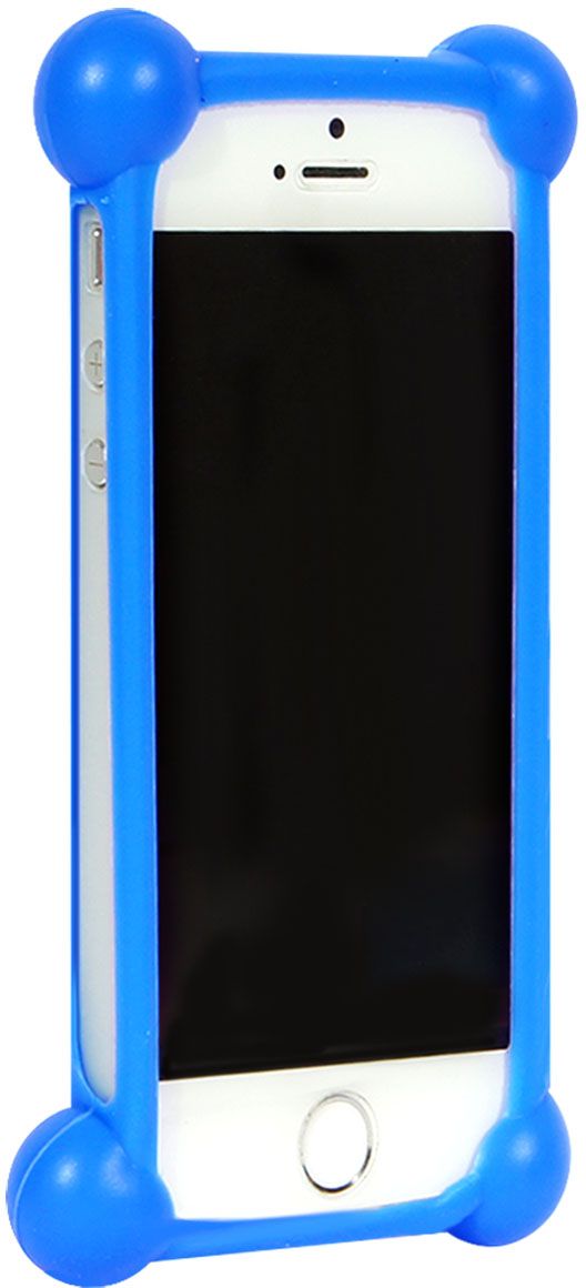 фото IQ Format, Blue универсальный чехол для смартфонов с диагональю 3,5"-4,7"