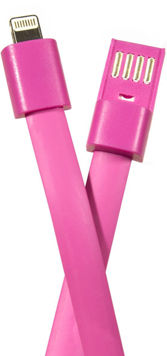 фото IQ Format, Pink кабель-браслет USB-Lightning