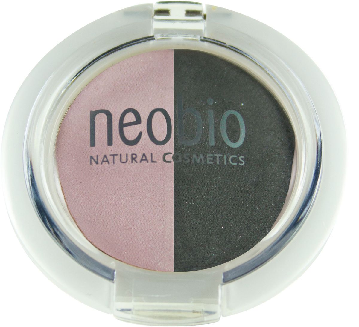 фото Neobio Двойные тени для век, тон № 01 (розовый бриллиант), 2,5 г