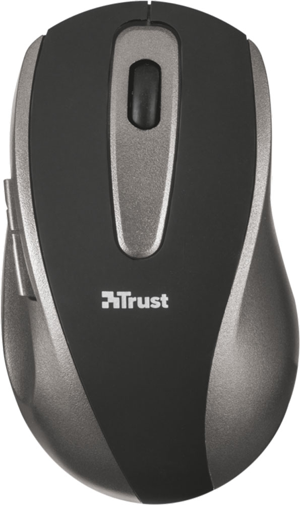 фото Мышь Trust EasyClick Wireless Mouse, Silver Black