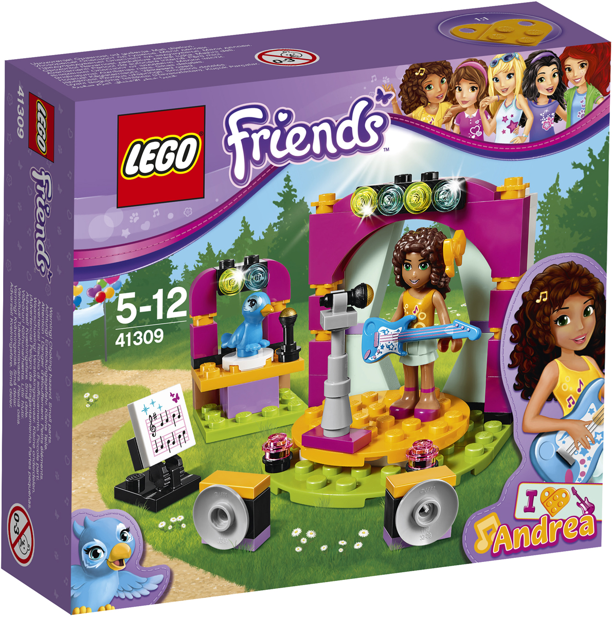 фото LEGO Friends Конструктор Музыкальный дуэт Андреа 41309