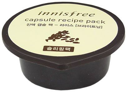 Innisfree Capsule Recipe Капсульная маска с экстрактом риса, 10 мл