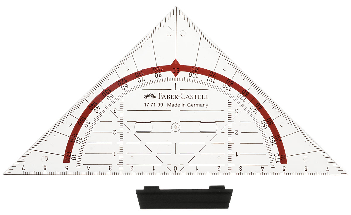 Faber-Castell Многофункциональный треугольник Комби со съемным держателем