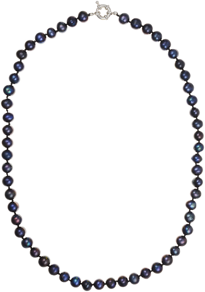 фото Бусы Art-Silver, цвет: черно-фиолетовый, длина 50 см. КЖ8-9А+50-684