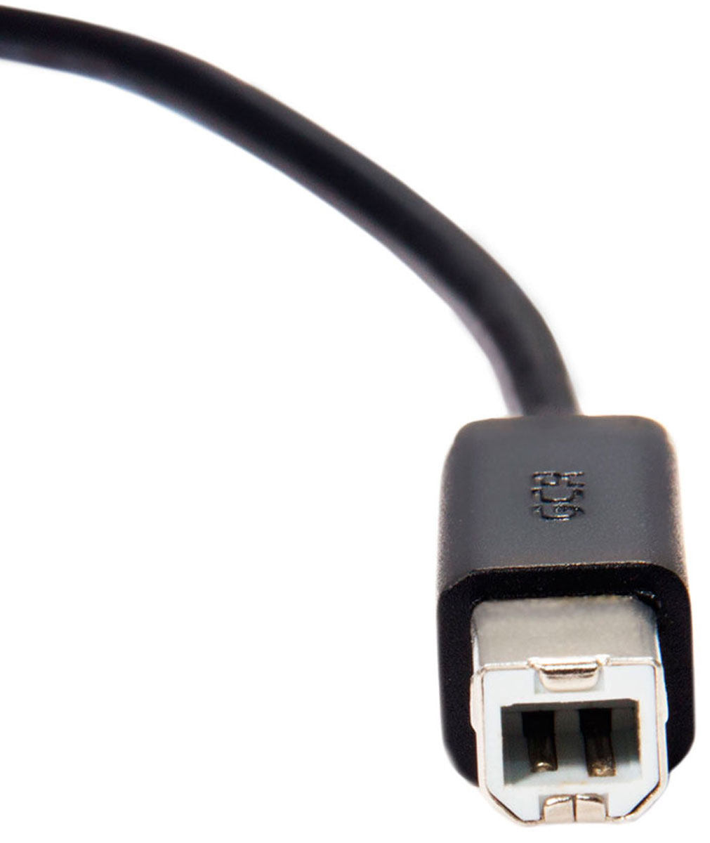 фото Greenconnect Russia GCR-UPC5M-BB2S, Black кабель интерфейсный USB 2.0 тип A/B (0,3 м)