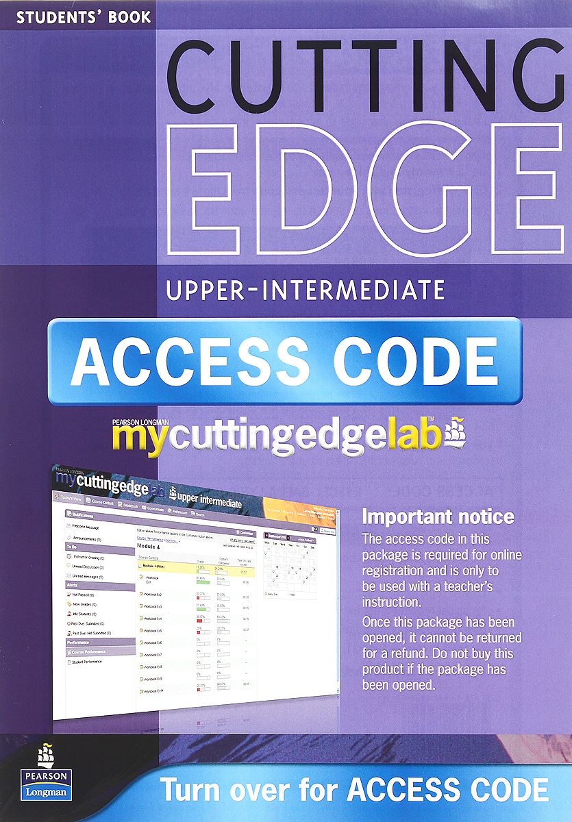 фото Cutting Edge: Upper Intermediate: Student's Book (+ Mini-Dictionary and CD-ROM) Pearson education limited