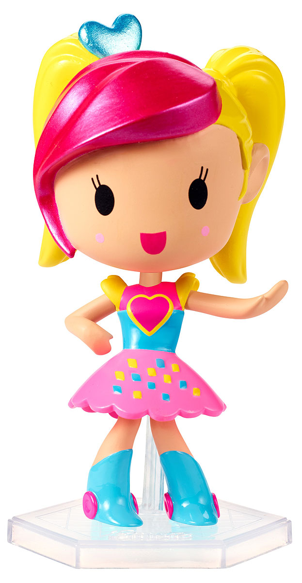Barbie Мини-кукла Барби Виртуальный мир цвет одежды розовый голубой желтый