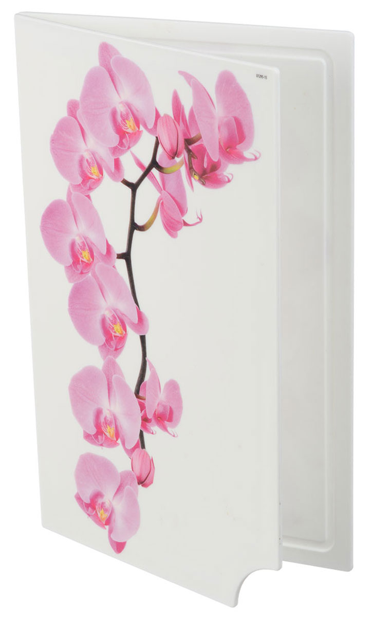 фото Доска разделочная Idea "Деко. Орхидея", складная, 35 х 28 см