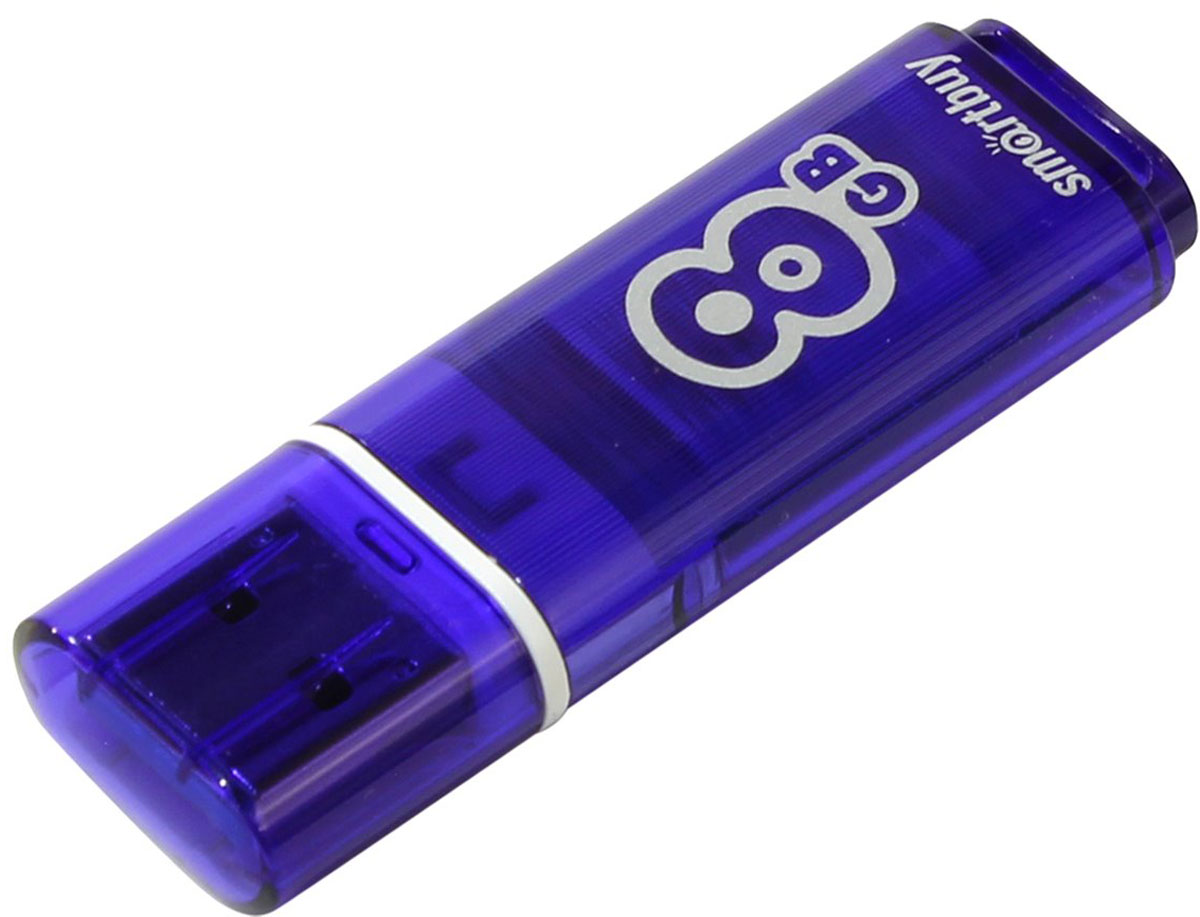 фото SmartBuy Glossy Series 3.0 8GB, Dark Blue USB-накопитель