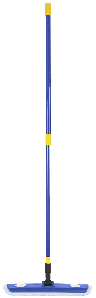 фото Швабра MONYA "Микрофибра Люкс", с телескопической ручкой, 76-126 см