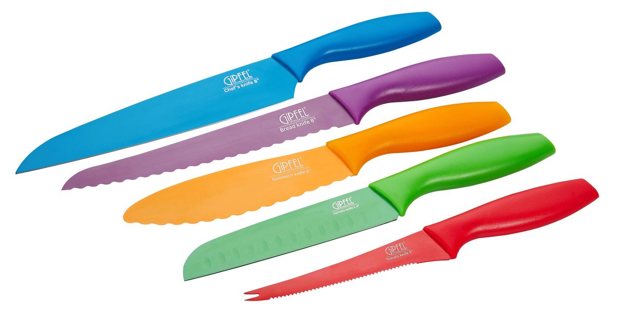 фото Набор ножей "Gipfel", с чехлами, 5 предметов