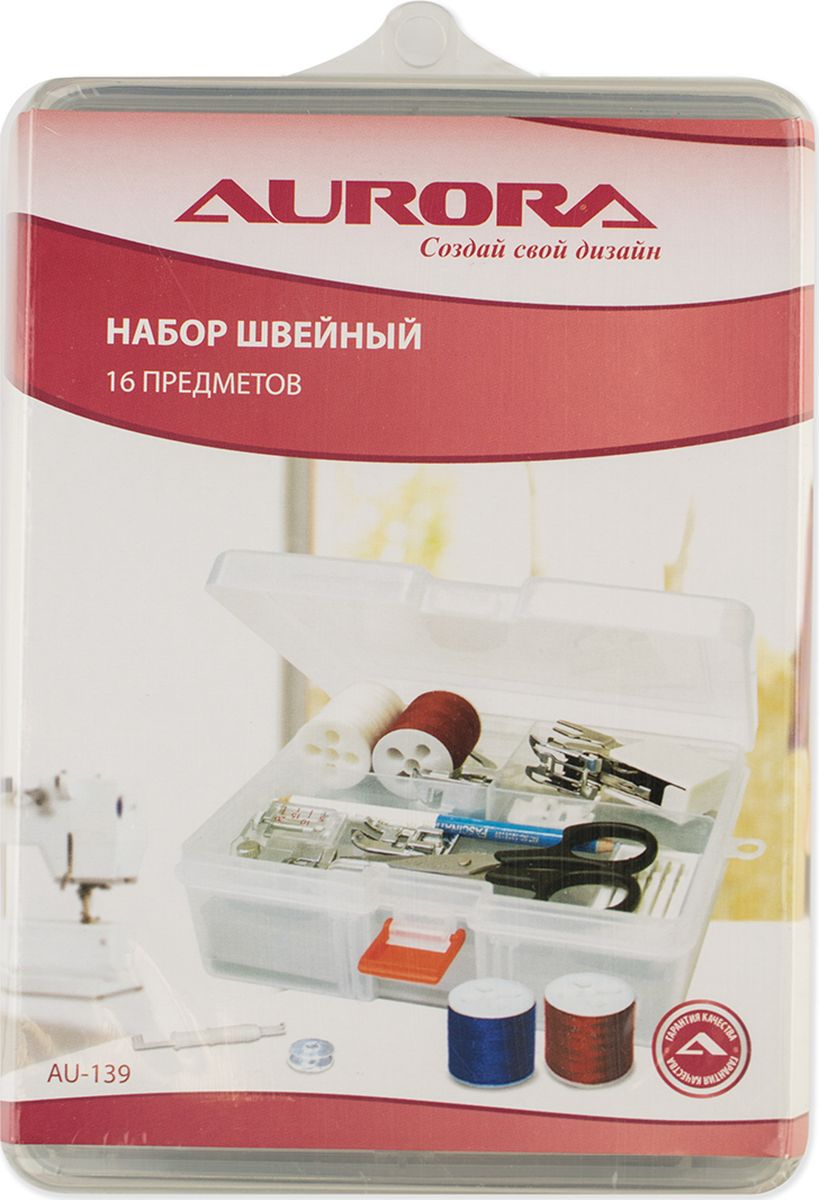 Набор швейный "Aurora" 16 предметов — купить в интернет-магазине OZON с ...