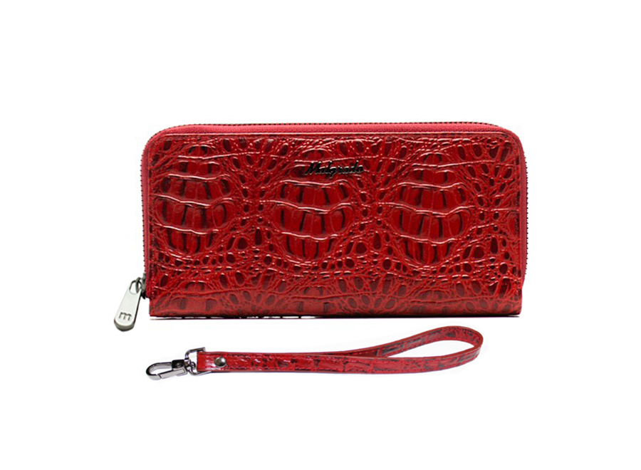 Клатч-кошелек женский Malgrado, цвет: красный. 73005-50801