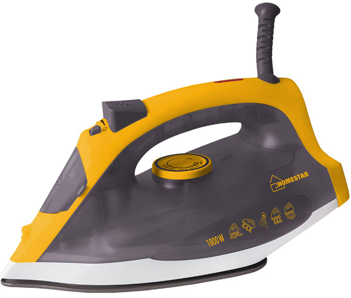 фото HomeStar HS-4005, Yellow Grey утюг