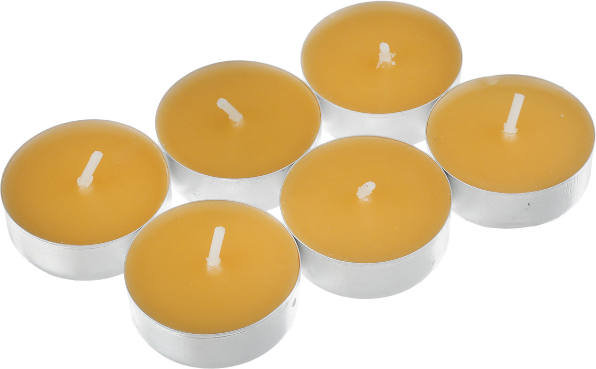 фото Набор свечей Paterra, 401-455, ароматизированные, в ассортименте, диаметр 4 см, 6 шт