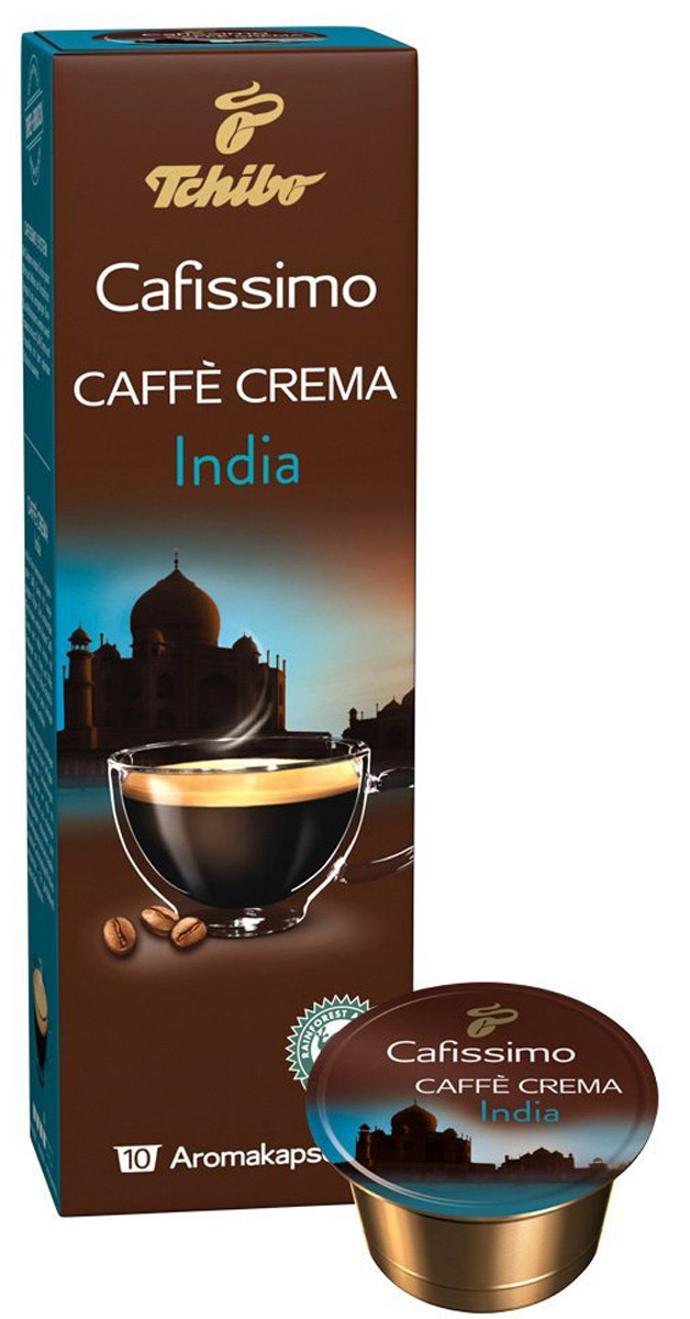 фото Cafissimo Caffe Crema India кофе в капсулах, 10 шт