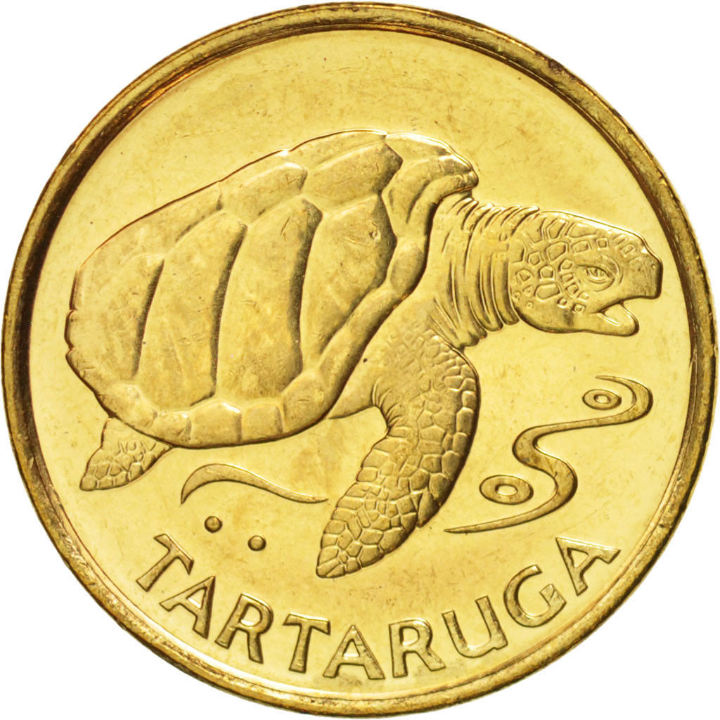 Монета номиналом 1 эскудо. Республика Кабо-Верде, 1994 год