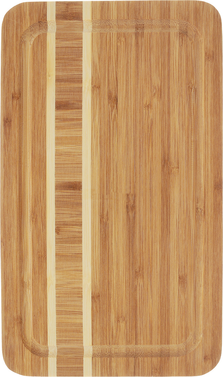 фото Доска разделочная бамбук "Termico", 29x17x1.8 см