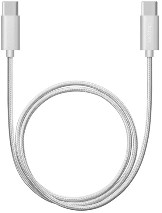 фото Deppa Alum, Silver дата-кабель USB Type-C (1,2 м)