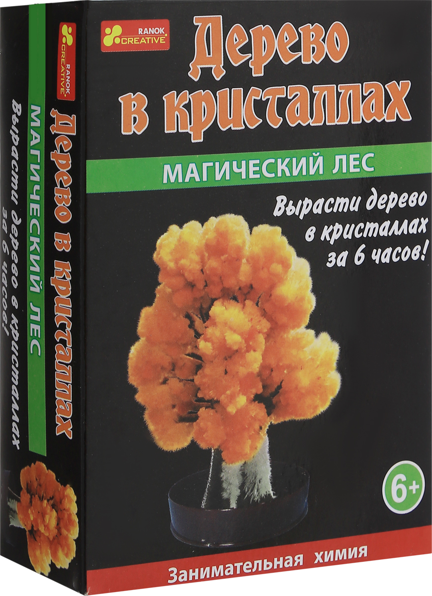 фото Ranok Набор для опытов Дерево в кристаллах цвет оранжевый