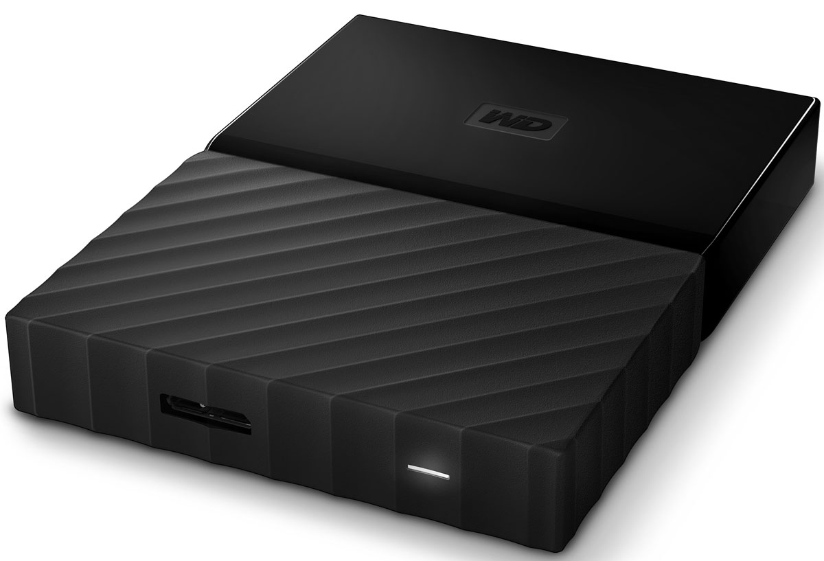 фото WD My Passport 1TB, Black внешний жесткий диск (WDBBEX0010BBK-EEUE)