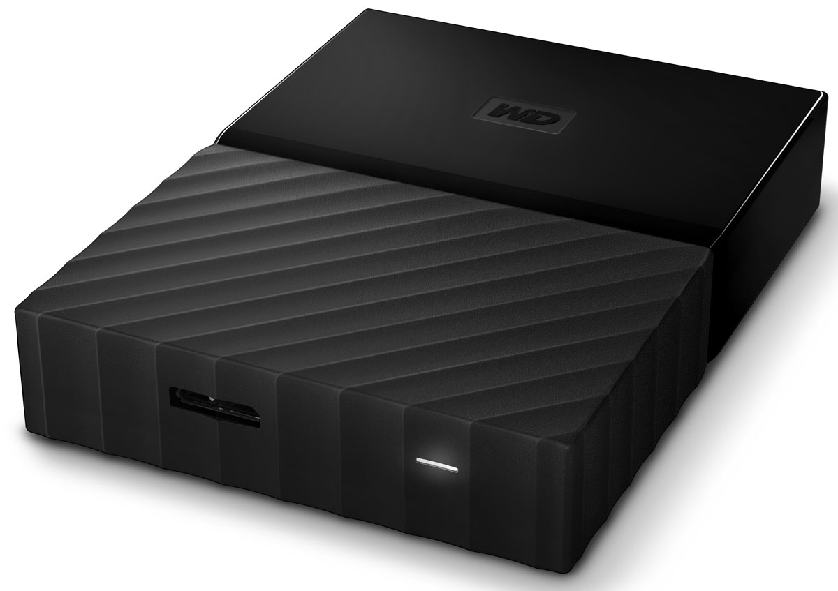 фото WD My Passport 2TB, Black внешний жесткий диск (WDBUAX0020BBK-EEUE)