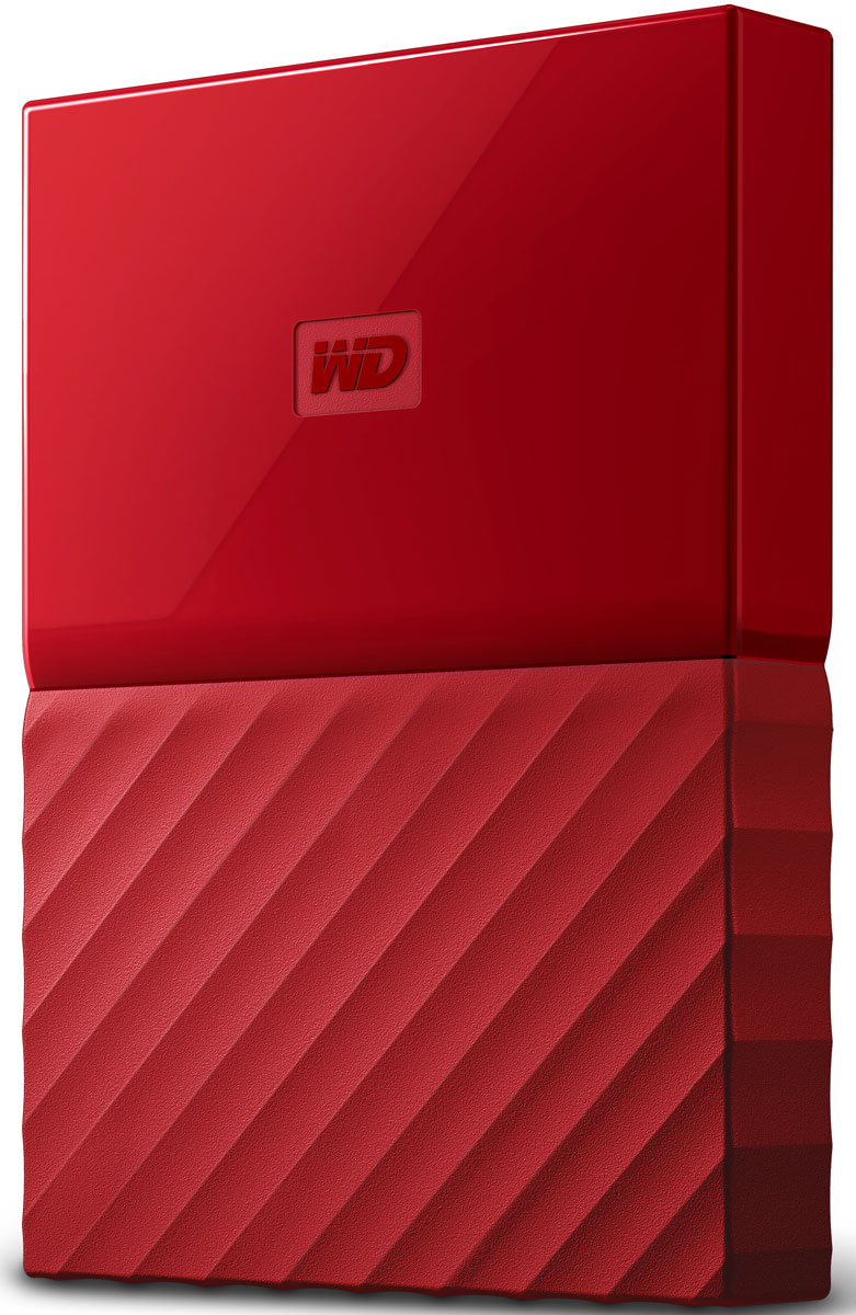 фото WD My Passport 1TB, Red внешний жесткий диск (WDBBEX0010BRD-EEUE)