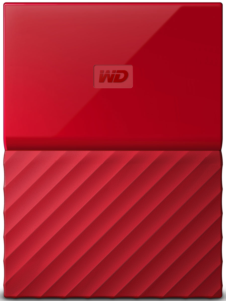 фото WD My Passport 1TB, Red внешний жесткий диск (WDBBEX0010BRD-EEUE)