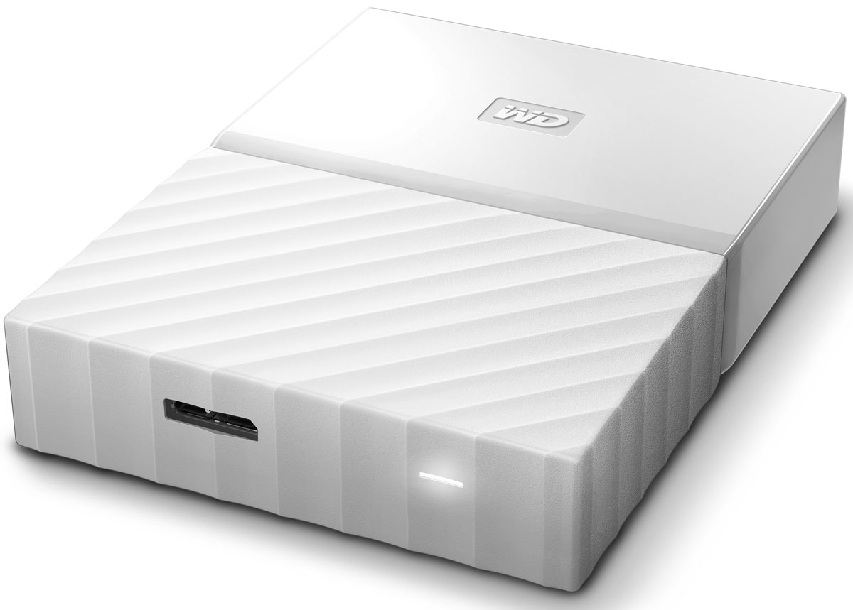 фото WD My Passport 4TB, White внешний жесткий диск (WDBUAX0040BWT-EEUE)