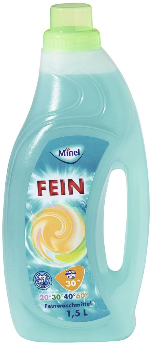 фото Гель для стирки Minel "Fein", для деликатных тканей, 1,5 л