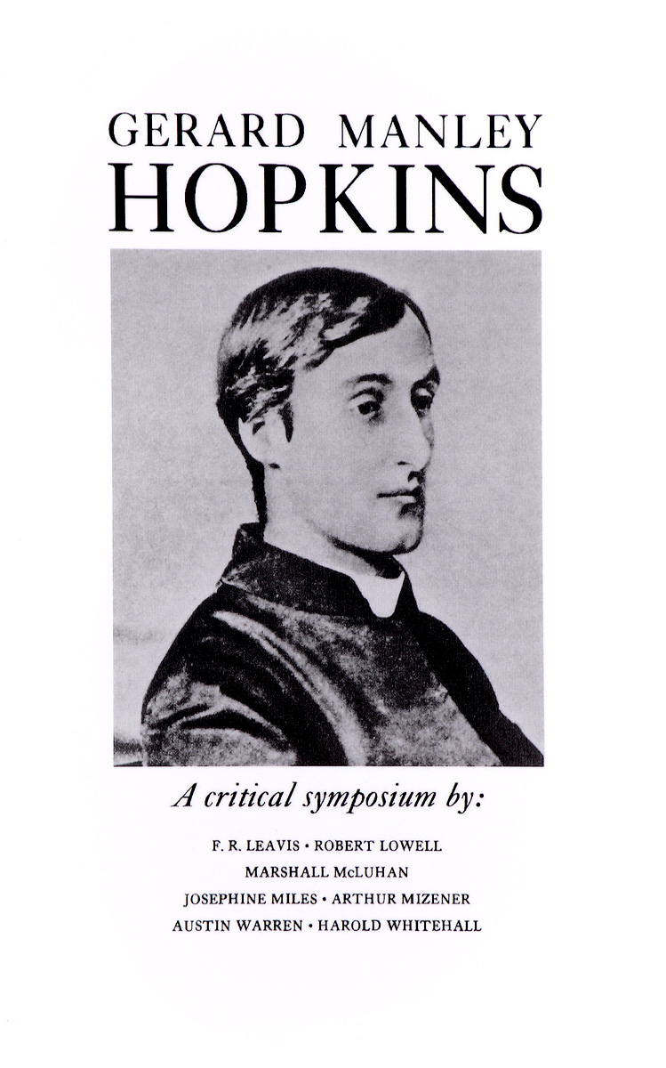 Gerard Manley Hopkins: A Critical Symposium | Маклюэн Маршалл, Лоуэлл Роберт