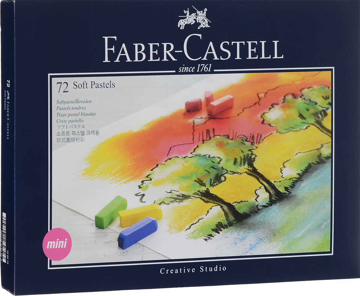Faber-Castell Мягкие мини-мелки Studio Quality Soft Pastels 72 шт
