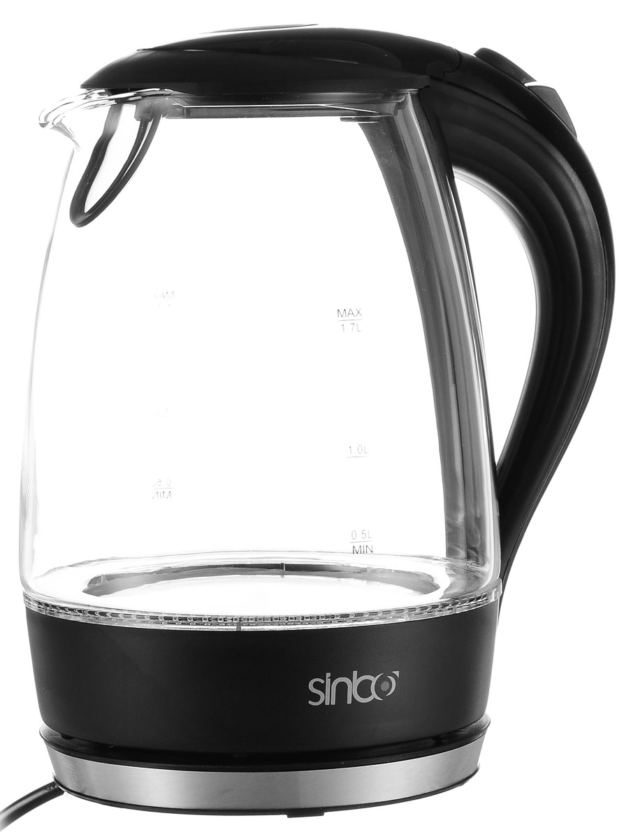 Электрический чайник Sinbo SK 7338, Black