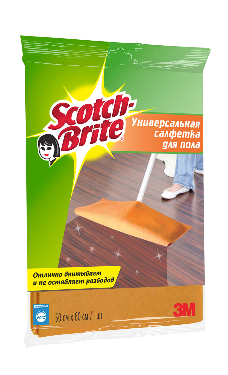 фото Салфетка универсальная "Scotch-Brite", для пола