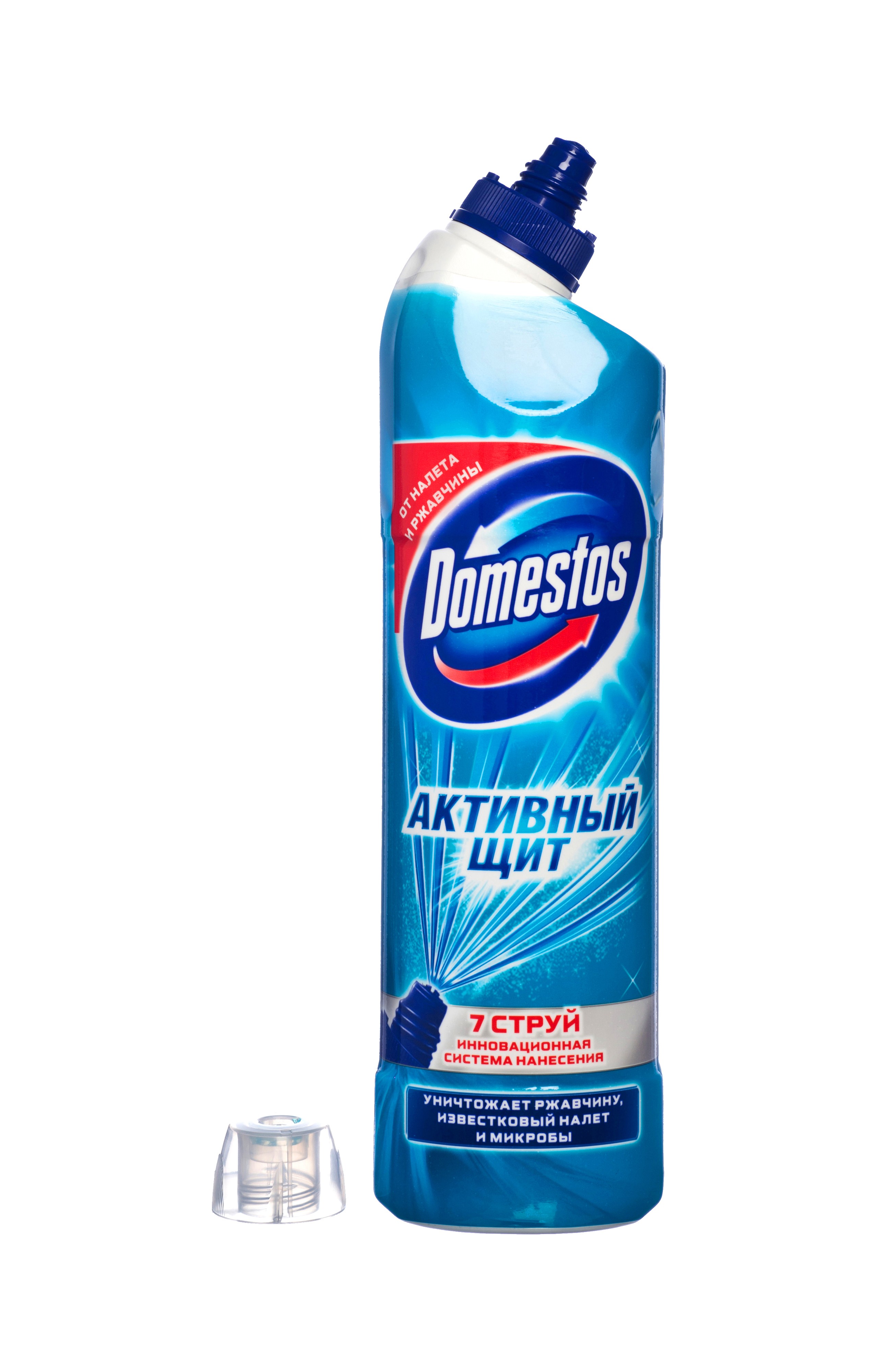 фото Чистящее средство Domestos "Активный щит", свежесть океана, 750 мл