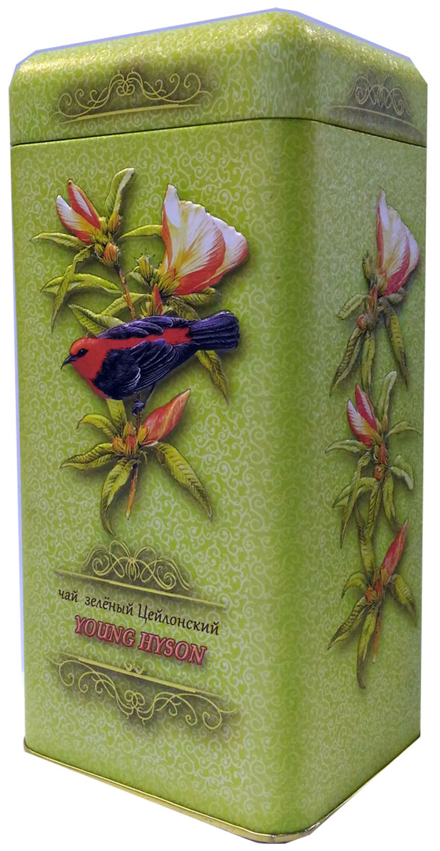 Птицы Цейлона Young Hyson чай черный листовой, 150 г — купить в ...