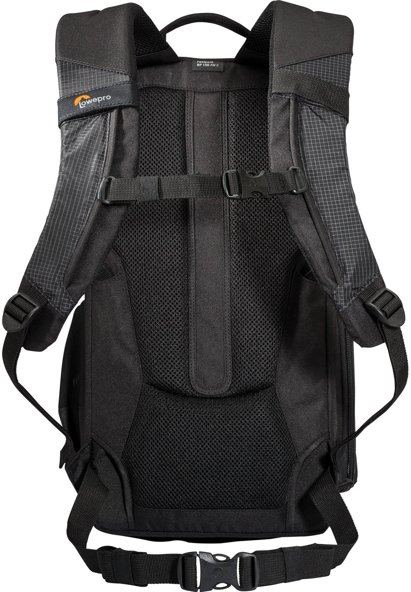 фото Lowepro Fastpack BP 150 AW II, Black рюкзак для фотоаппарата