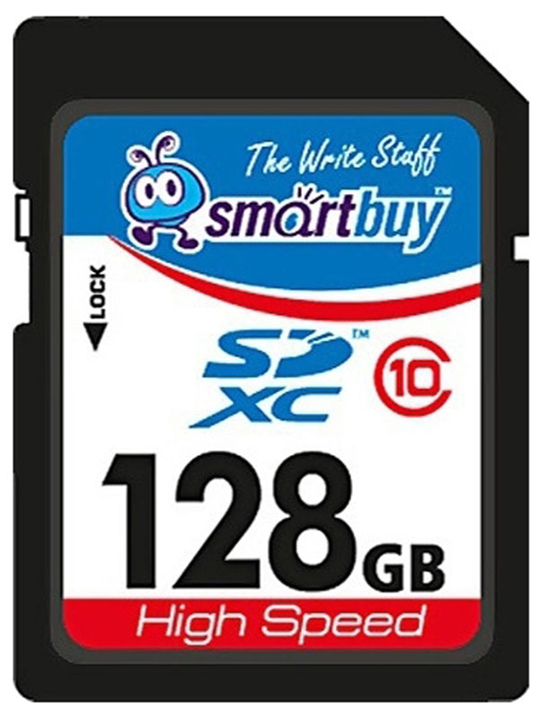 фото SmartBuy SDXC Class10 128GB карта памяти