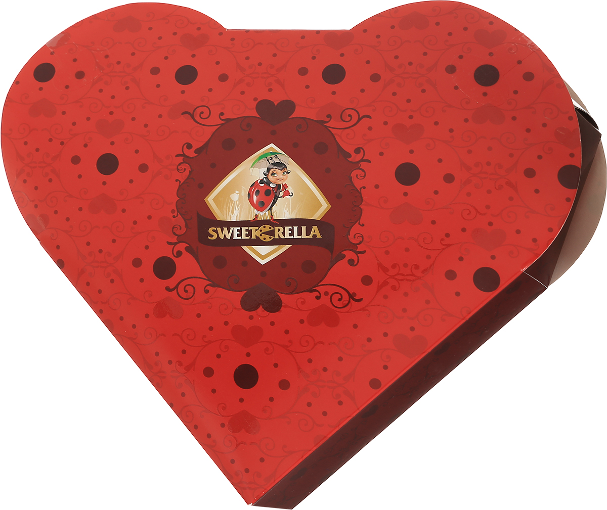 фото Sweeterella набор шоколадных конфет пламенное сердце, 170 г