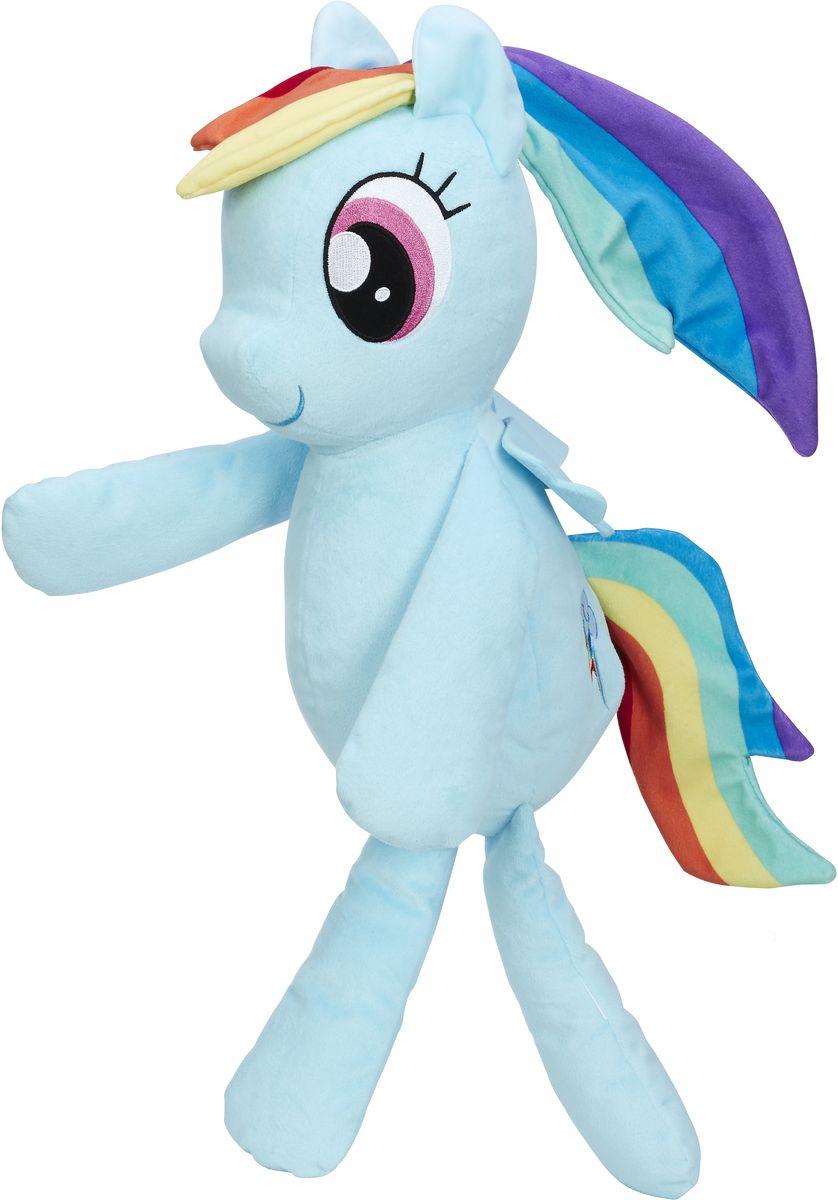 My Little Pony Мягкая игрушка Плюшевые пони для обнимашек Рейнбоу Дэш 50 см